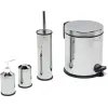 Набор для ванной и туалета, 4 предмета Perilla FOUR BATHROOM SET хром 83031