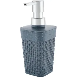 Suyuq sovunli dispenser Plast Team STONE qora tosh