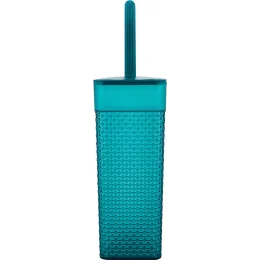 Ершик для унитаза с подставкой Plast Team Neo Luxe набор изумрудный агат