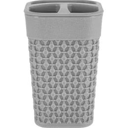 Подставка для зубных щеток Plast Team OSLO серый шторм