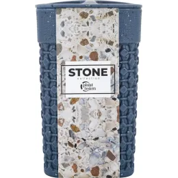 Подставка для зубных щеток Plast Team STONE темный камень