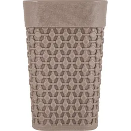 Стакан для ванной комнаты Plast Team OSLO шоколадный мокко