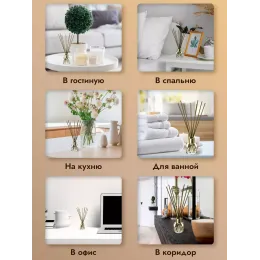 Tayoqchalar bilan uy diffuzeri Aroma Republic №17 "Orange wood", 50 ml