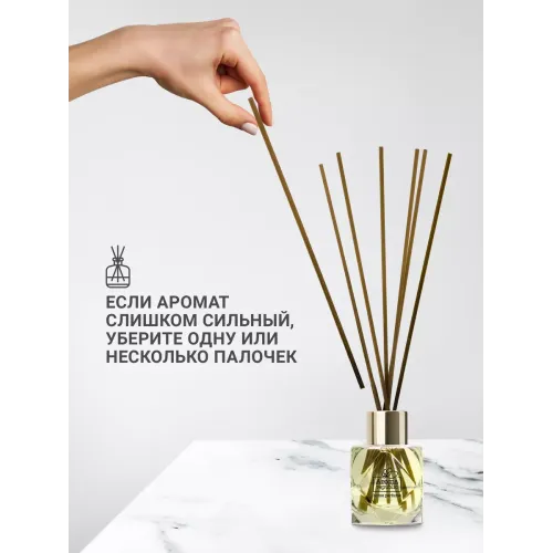 Tayoqchalar bilan uy diffuzeri Aroma Republic №19 "Tropical rain", 30 ml