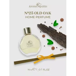 Tayoqchalar bilan uy diffuzeri Aroma Republic №25 "Old oak", 70 ml