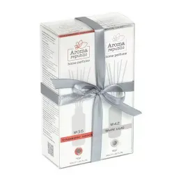 Aroma diffuzerlarining sovg'a to'plami Aroma Republic №4 "White Edition" (2х30 ml)