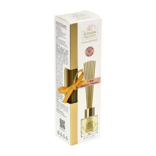 Tayoqchalar bilan uy diffuzeri Aroma Republic №58 "Magical freesia", 30 ml