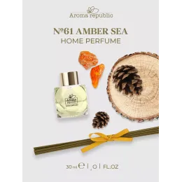 Tayoqchalar bilan uy diffuzeri Aroma Republic №61 "Amber Sea", 30 ml