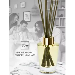 Tayoqchalar bilan uy diffuzeri Aroma Republic №61 "Amber Sea", 90 ml