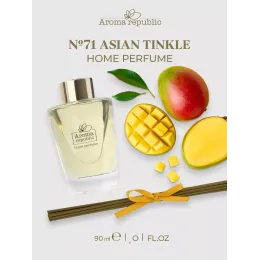 Tayoqchalar bilan uy diffuzeri Aroma Republic №71 "Asian tinkle", 90 ml