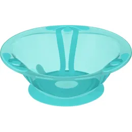 Bolalar plitasi issiq va sovuq ovqat uchun, xavfsiz materialdan 300 ml, Kidfinity yashil