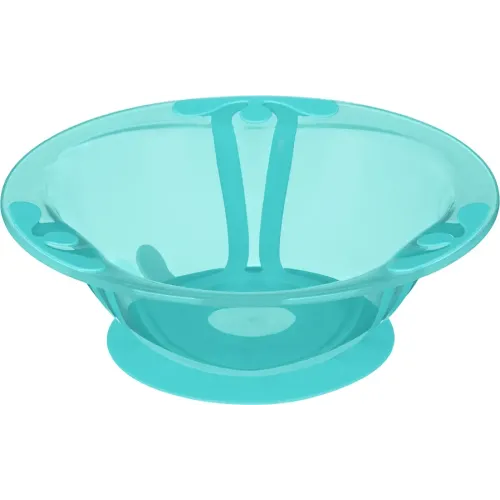 Bolalar plitasi issiq va sovuq ovqat uchun, xavfsiz materialdan 300 ml, Kidfinity yashil
