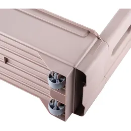 Этажерка двухсекционная Keeplex Regular бежевый топаз