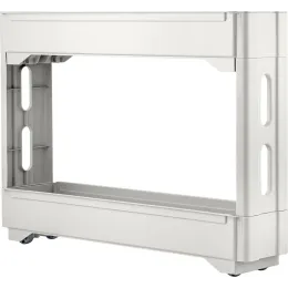 Этажерка двухсекционная Keeplex Regular белое облако