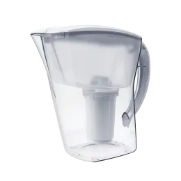 Suv uchun Filtrli ko'za kartrij bilan Akvafor Akvamarin, 3.8 l oq