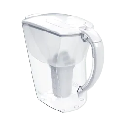 Suv uchun Filtrli ko'za kartrij bilan Akvafor Akvamarin, 3.8 l oq