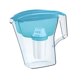 Suv uchun Filtrli ko'za kartrij bilan Akvafor Art, 2.8 litr moviy osmon rangi