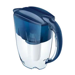 Suv uchun Filtrli ko'za kartrij bilan Akvafor Gratis, 2.8 l koʻk