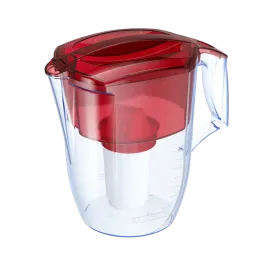 Suv uchun Filtrli ko'za kartrij bilan Akvafor Kantry, 3.9 l qizil