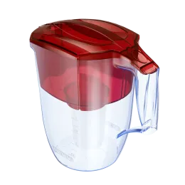 Suv uchun Filtrli ko'za kartrij bilan Akvafor Kantry, 3.9 l qizil