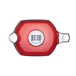 Suv uchun Filtrli ko'za kartrij bilan Akvafor Kantry, 3.9 l qizil