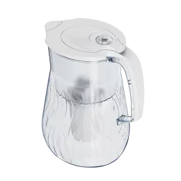 Suv uchun Filtrli ko'za kartrij va resurs ko'rsatkichi bilan Akvafor Orlean, 4,2l oq