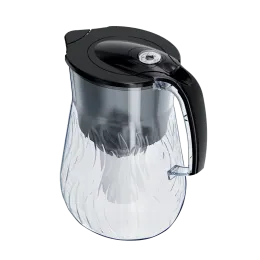 Suv uchun Filtrli ko'za kartrij va resurs ko'rsatkichi bilan Akvafor Orlean, 4,2l qora