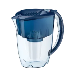 Suv uchun Filtrli ko'za kartrij va resurs ko'rsatkichi bilan Akvafor Prestij, 2,8l koʻk