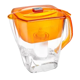 Suv uchun Filtrli ko'za kartrij va resurs ko'rsatkichi bilan Baryer GRAND NEO amber, 4.2 l