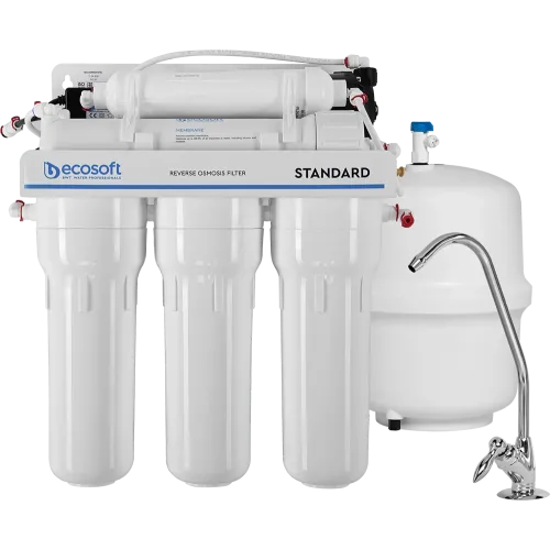 Teskari osmos filtri ECOSOFT Standard PRO nasos bilan