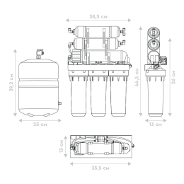 Фильтр Барьер ПРОФИ Осмо 100 М