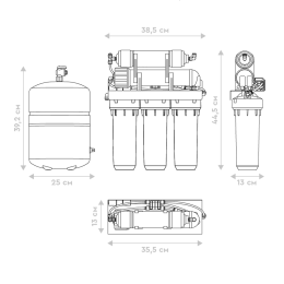 Фильтр Барьер ПРОФИ Осмо 100