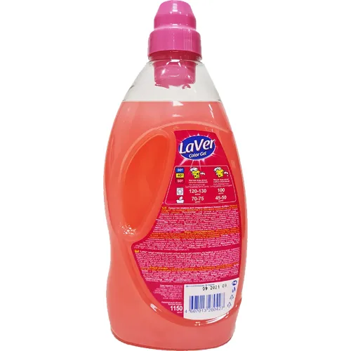 Yuvish uchun gel LaVer Color Gel rangli kiyimlar uchun 1,15 litr