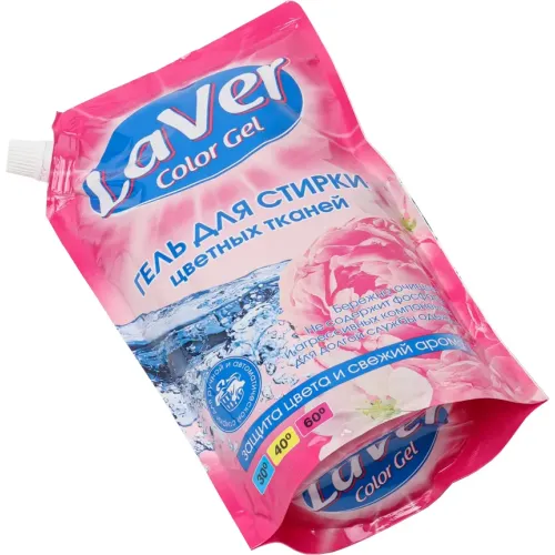 Yuvish uchun gel LaVer Color Gel rangli kiyimlar uchun, 1 litr