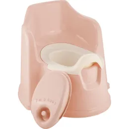 Yuqori orqa va qopqoqli bolalar tuvagi Lalababy Protect Me pushti zefir