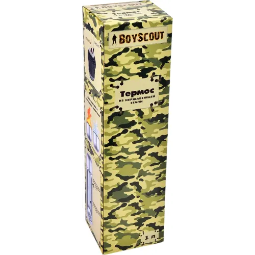 Termos metall kolba bilan BoyScout 61071 1 l