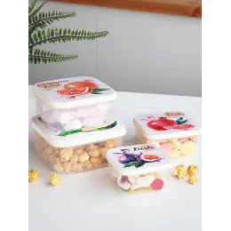 Набор из 4-х контейнеров (0,3л + 0,45 л+ 0,65 л + 1 л), Phibo бежевый