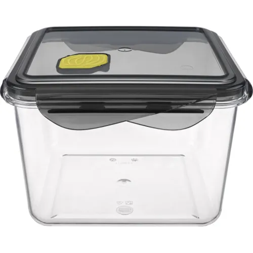 Konteyner mahsulotlar uchun, mikroto'lqinli pech uchun, Phibo Brilliant kvadrat 1,7 l