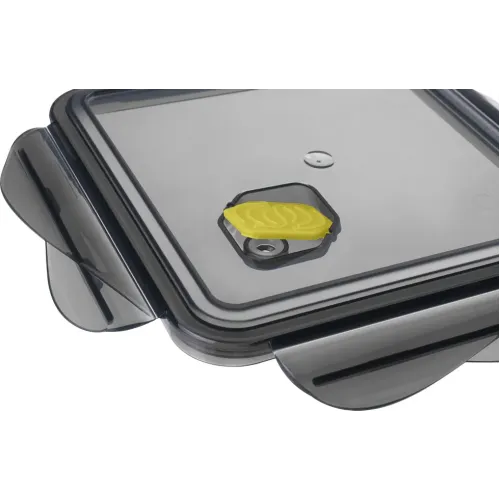 Konteyner mahsulotlar uchun, mikroto'lqinli pech uchun, Phibo Brilliant kvadrat 1,7 l