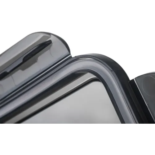 Konteyner mahsulotlar uchun, mikroto'lqinli pech uchun, Phibo Brilliant kvadrat 1,7 l