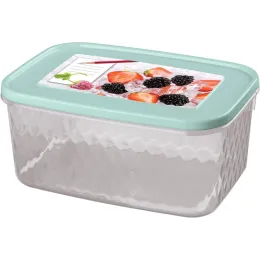 Oziq-ovqatlarni muzlatish va saqlash uchun idish, turli o'lchamlar, Phibo Crystal 1,3 l