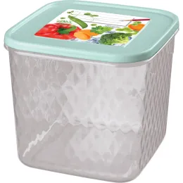 Oziq-ovqatlarni muzlatish va saqlash uchun idish, turli o'lchamlar, Phibo Crystal 1,8 l
