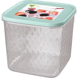 Oziq-ovqatlarni muzlatish va saqlash uchun idish, turli o'lchamlar, Phibo Crystal 1,8 l