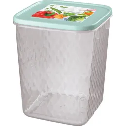 Oziq-ovqatlarni muzlatish va saqlash uchun idish, turli o'lchamlar, Phibo Crystal 2,3 l