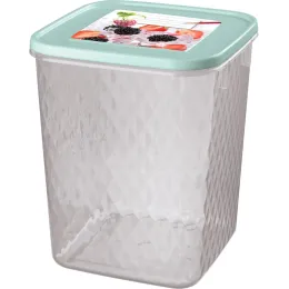 Oziq-ovqatlarni muzlatish va saqlash uchun idish, turli o'lchamlar, Phibo Crystal 2,3 l