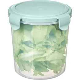 Контейнер для продуктов, для холодильника и микроволновки 1,15 л, Phibo Smart Lock светло-голубой