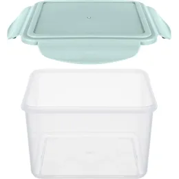 Контейнер для продуктов, для холодильника и микроволновки 1,6 л, Phibo Smart Lock светло-голубой