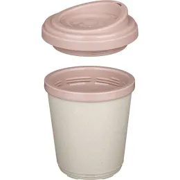 Термостакан двухслойный из безопасного полипропилена, Phibo 300 мл. бежевый
