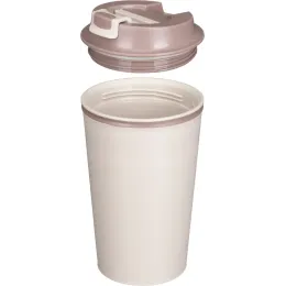 Термостакан 350 мл с клапаном для горячих напитков, Phibo светло-бежевый