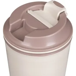 Термостакан 350 мл с клапаном для горячих напитков, Phibo светло-бежевый